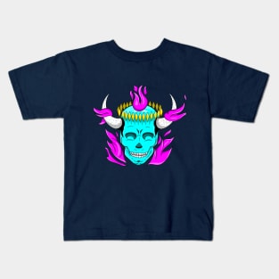 Demon King Illustration Kids T-Shirt